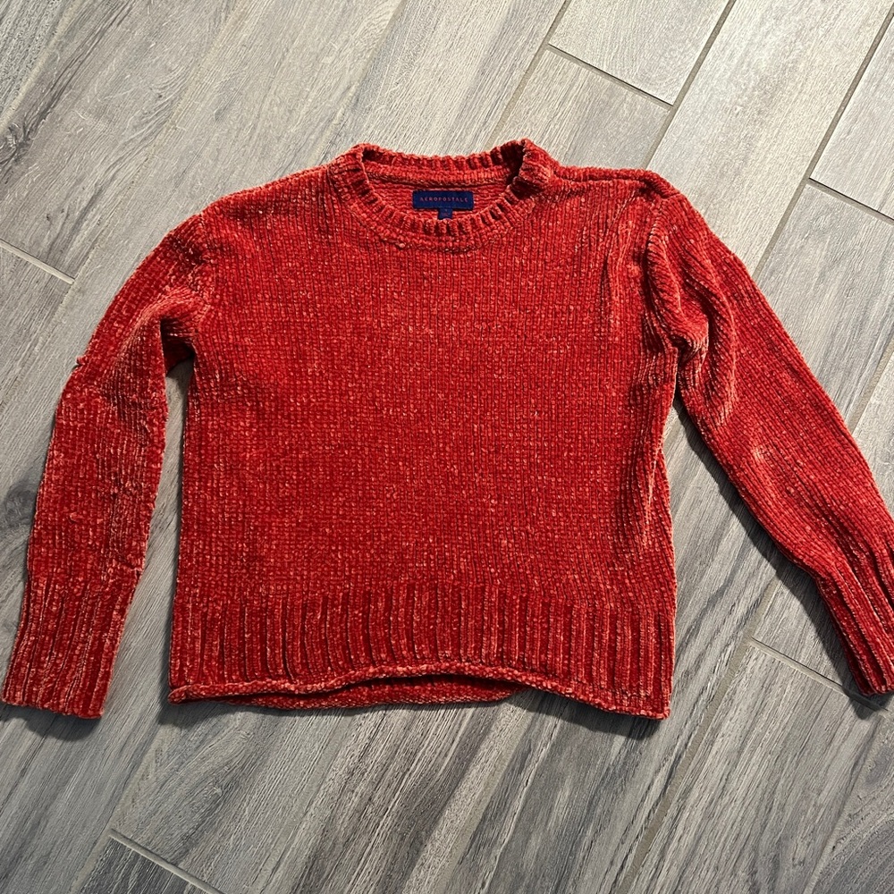Aeropostale Orange Sweater